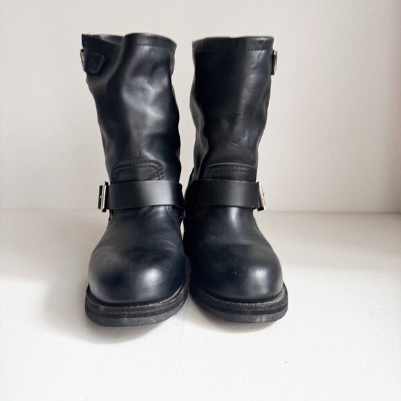 Junya Watanabe x Comme des Garcons Black Moto Classic Boots Made in Japan XS - Picture 5 of 10